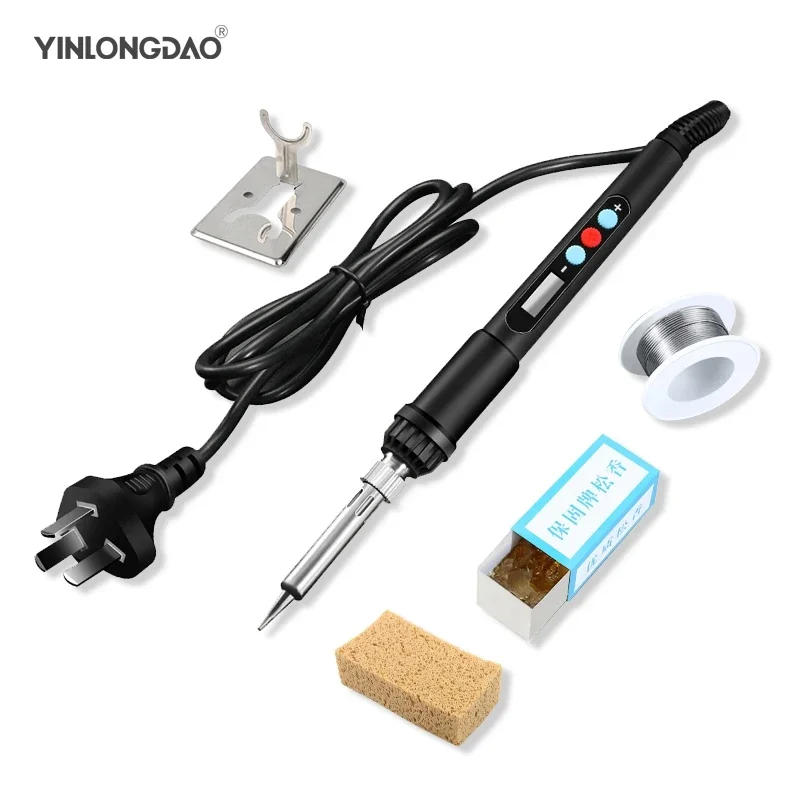 

Паяльник Электрический с ЖК-дисплеем, 60 Вт, 220 В