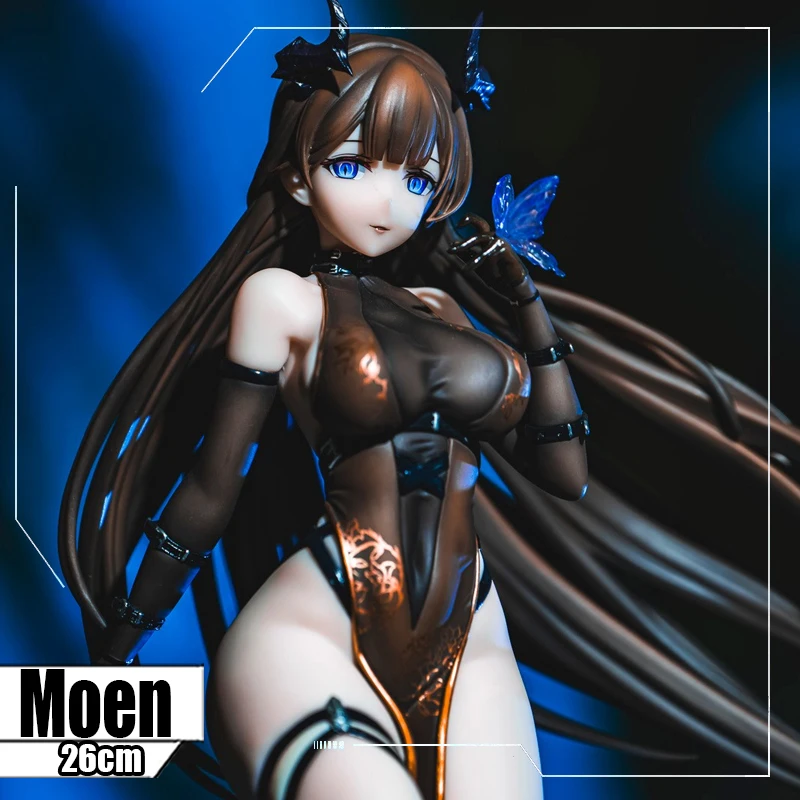 

26CM Lost Order Moen Anime Sexy Girl Figure Moen Devil PVC Action Figure Toy Statue Adults Collection Model Doll gifts