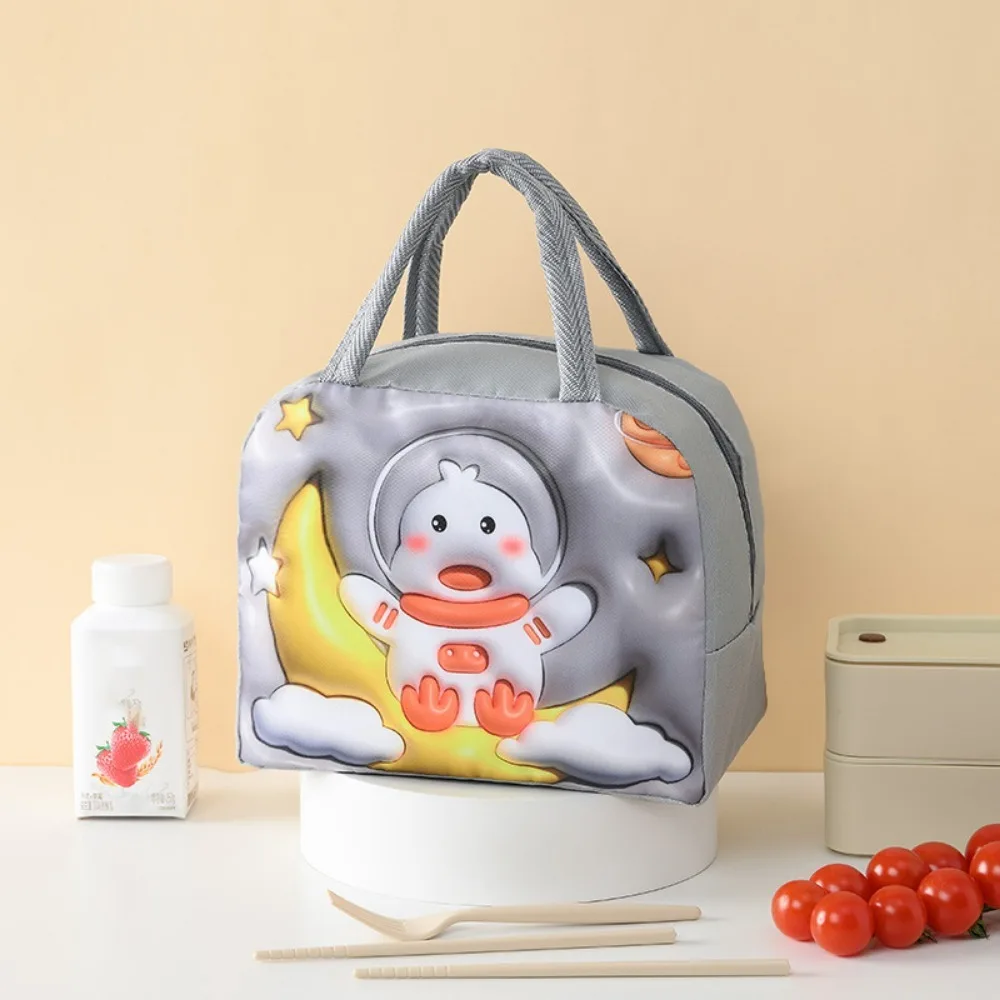 

Aluminum Foil 3D Cartoon Insulated Lunch Bag Thickened Large Capacity Cartoon Lunch Bag Waterproof Heat Preservation