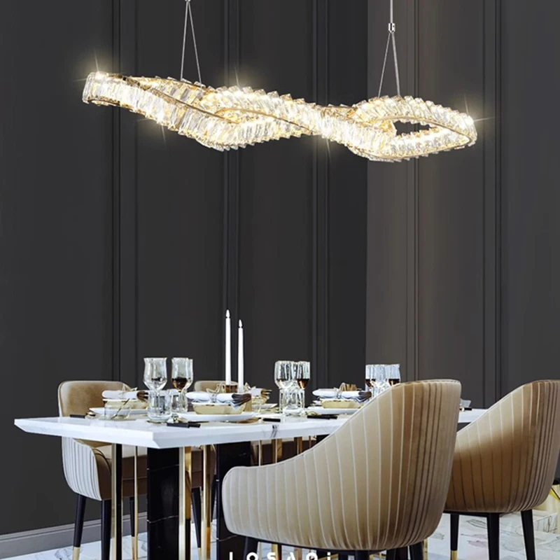 Luces led colgantes modernas para decoración del hogar, lámparas de luz para sala de estar, candelabros para comedor, iluminación interior