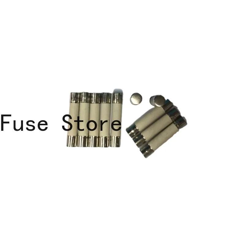 10PCS 6*30mm Explosion-proof Ceramic Fuse/tube Without Lead Fast/slow Break Type 250V/5A T5A