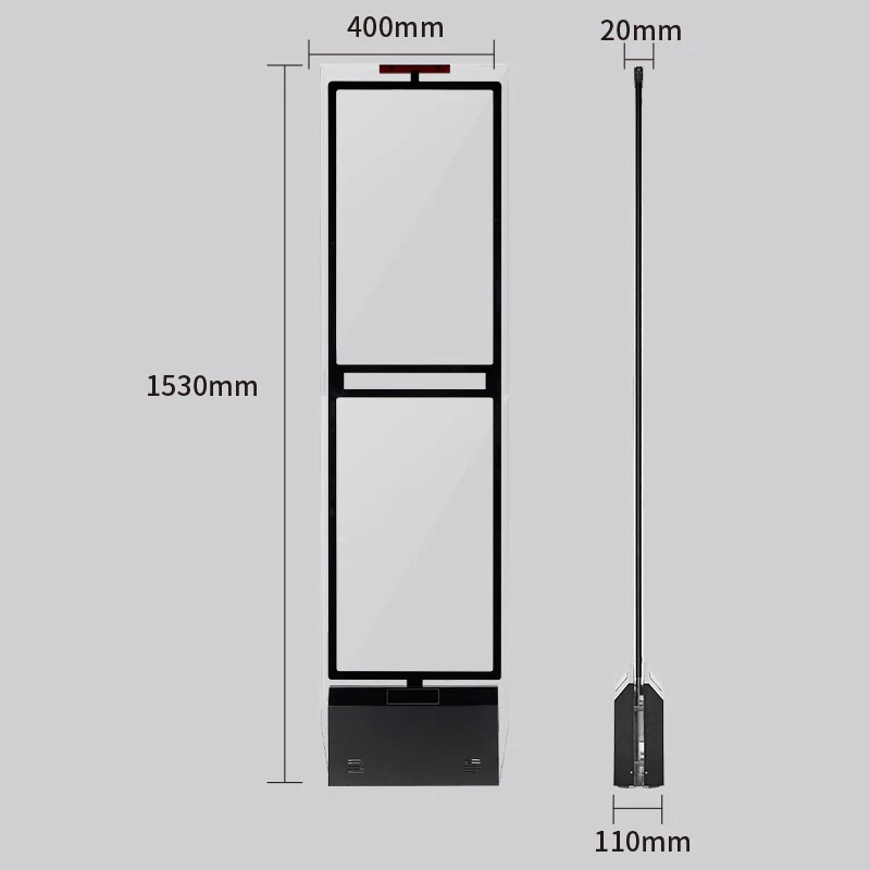 58Khz High Quality Secure EAS AM Security System Alarm   Securied Door for Garment Retail Remote Control