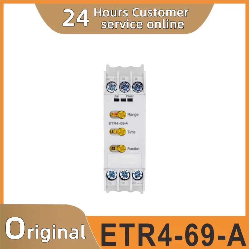 

New original ETR4-69-A time relay module