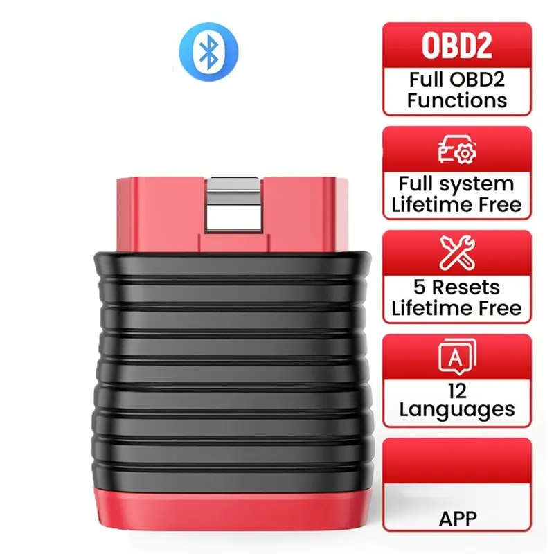 Hot Selling-OBD2 Diagnostic Tool For Thinkcar BD6 Scanner Full System 5 Reset Wireless Car Code Reader Portable Repair