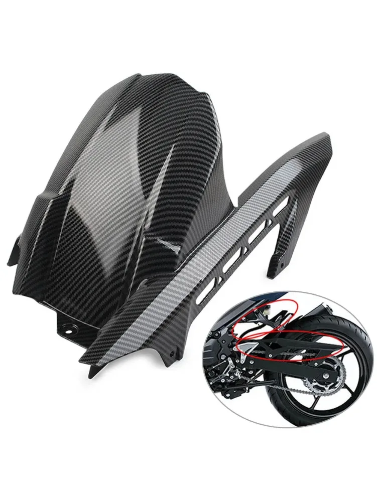 Garde-boue arrière en Fiber de carbone pour moto Kawasaki Z900 2017 – 2023, garde-boue, garde-chaîne