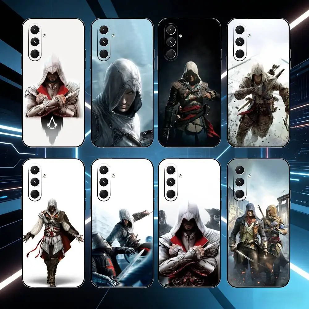 

A-AssassinS Game C-Creed Phone Case For Samsung Galaxy A73,21,22,32,71,53,52,51,80,5G Soft Black Cover