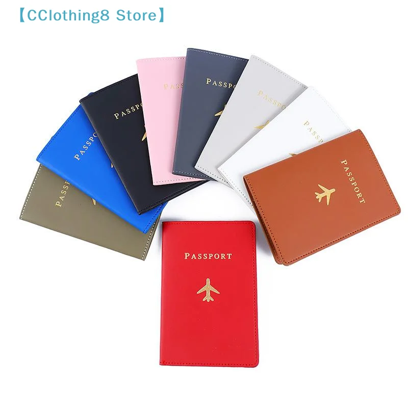 

Waterproof Passport Holder Covers Case Travel PU Leather Credit Card Wallet Cute Passport Book For Women/Men【AliS8】