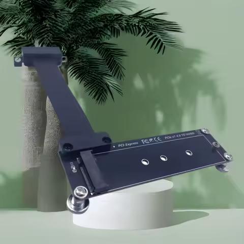 PCIE M2 Adapter Card Extension Cable Riser PCIE X1 4.0 to NVME M.2 M-Key Extender Converter Support 2230 2242 2260 2280 NVME SSD