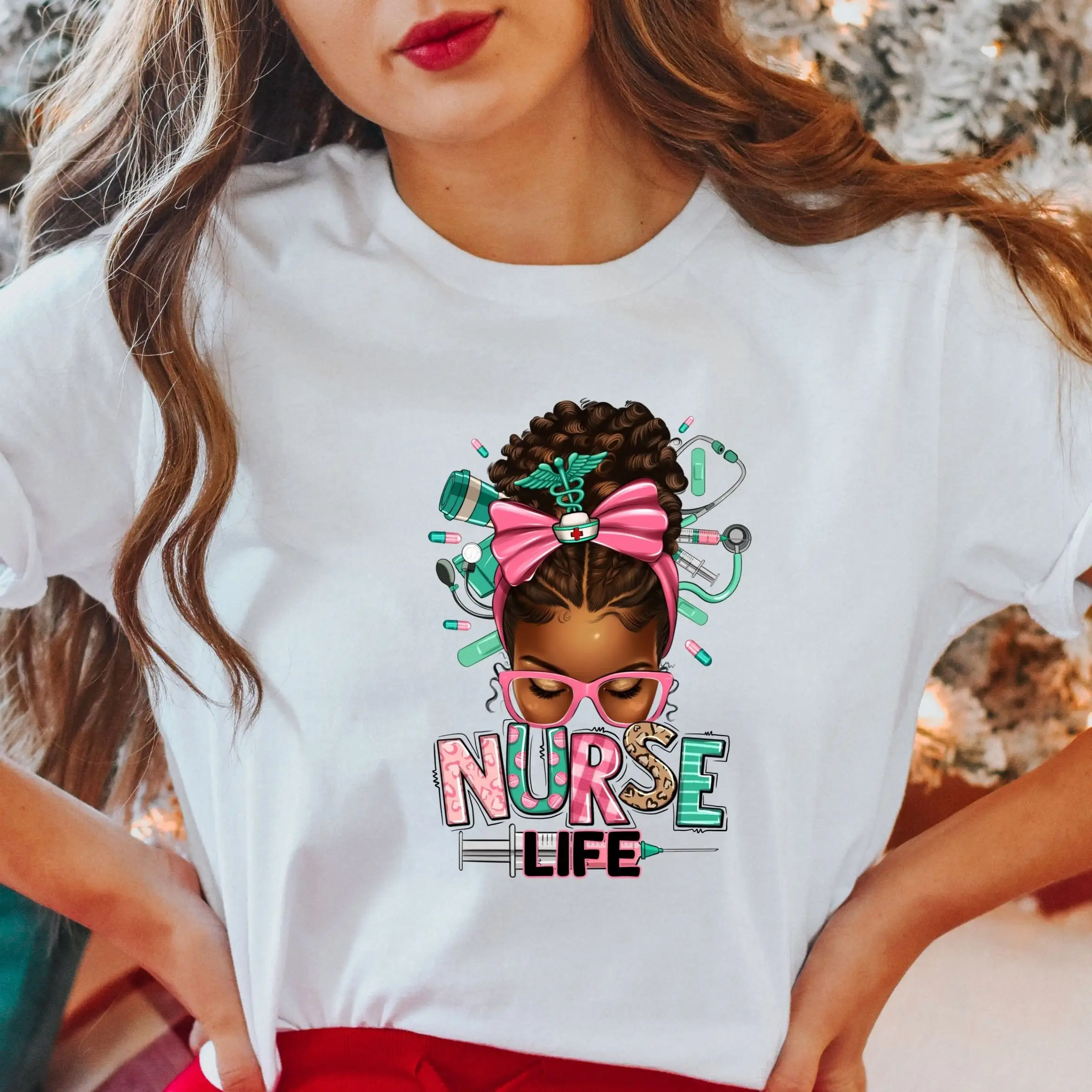 Nurse Shirt Life Gift Registered  Gift For Week