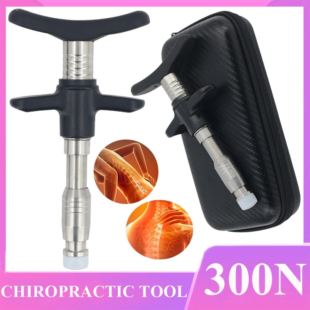 Portable Manual Chiropractic Gun For 2024 New Spinal Pain Backbone Modulation Massager 300N Adjustment Massage Correction Tools