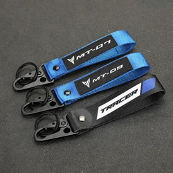 2024 2023 For YAMAHA MT09 MT-09 Tracer MT 09 SP FZ09 FJ09 2013-2022 motorcycle Embroidery Badge Key Ring Chain Keyring Keychain