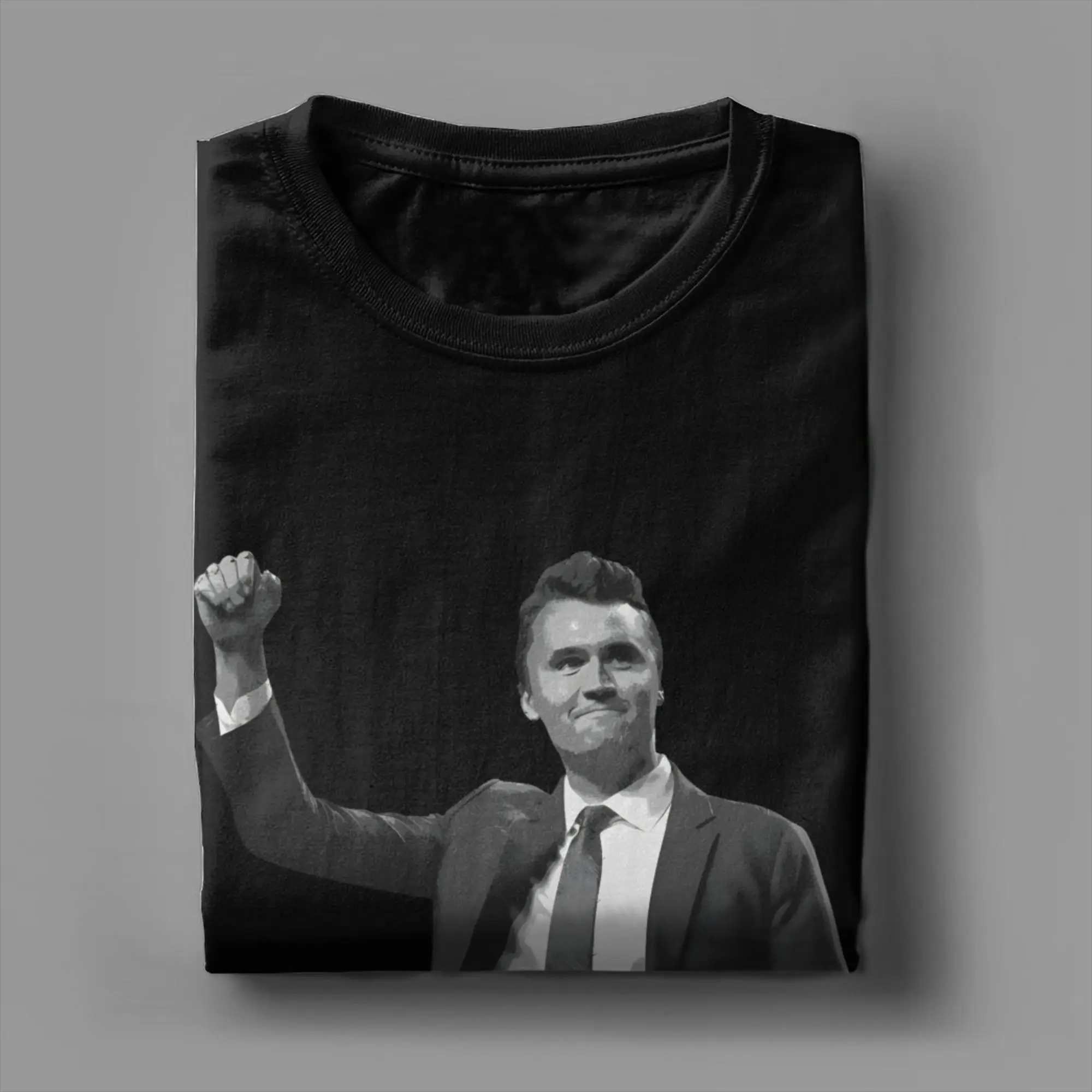 Man T Shirt REST IN PEACE Charlie Kirk 1993-2025 T Shirts Novelty  Beach Tee Shirt Y2K Casual Casual Pure Cotton Tops Plus Size
