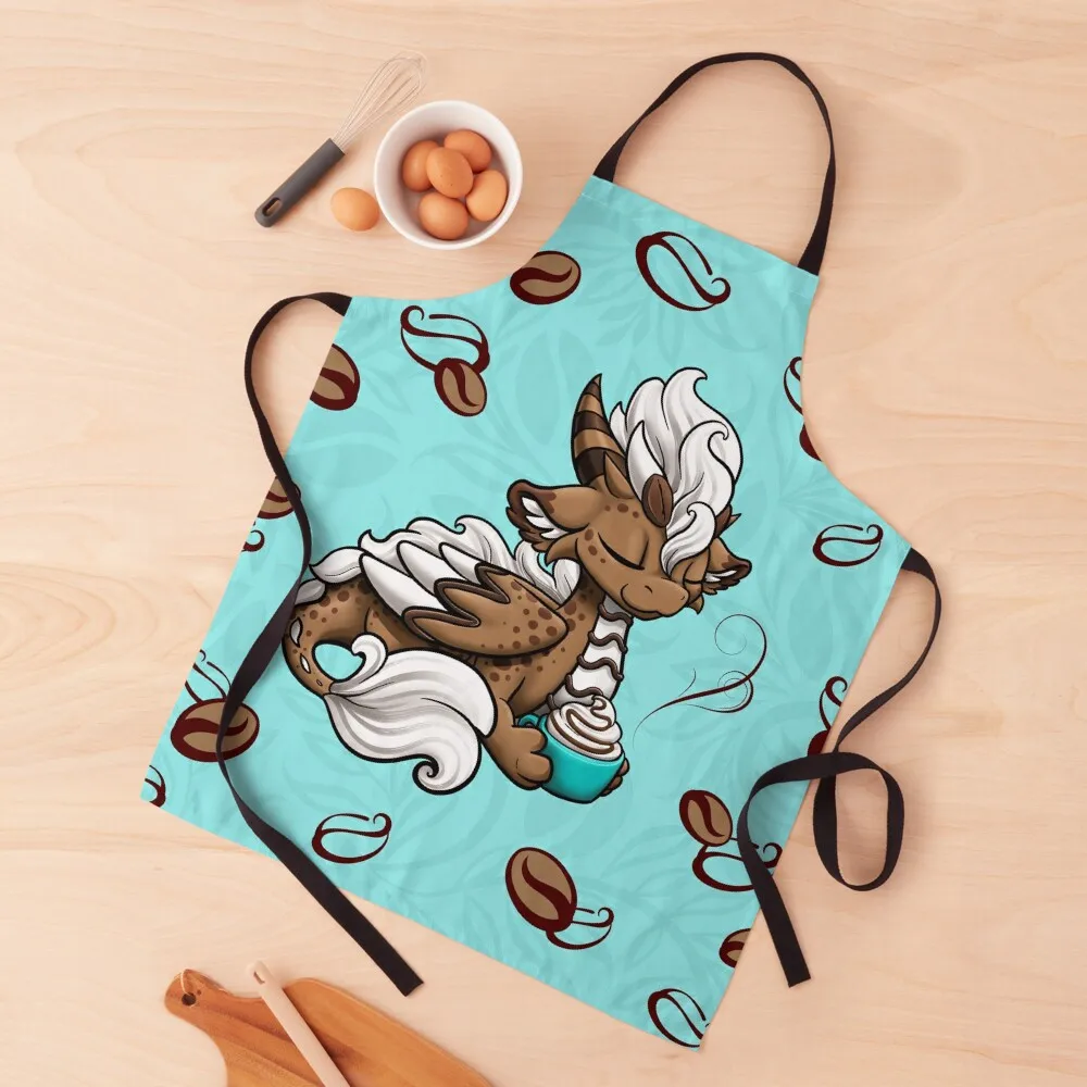 

Mocha 'Coffee Beans' Apron kitchen girl Things For Kitchen home women Apron