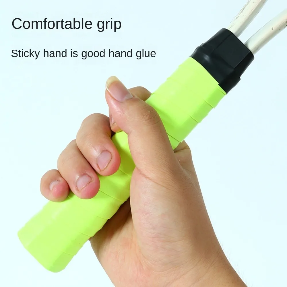 Anti-slip Sticky Tennis Racket Over Grip Sweatband Grip Tape Anti Slip Tennis Racket Sweatband Shock Absorption Accessory