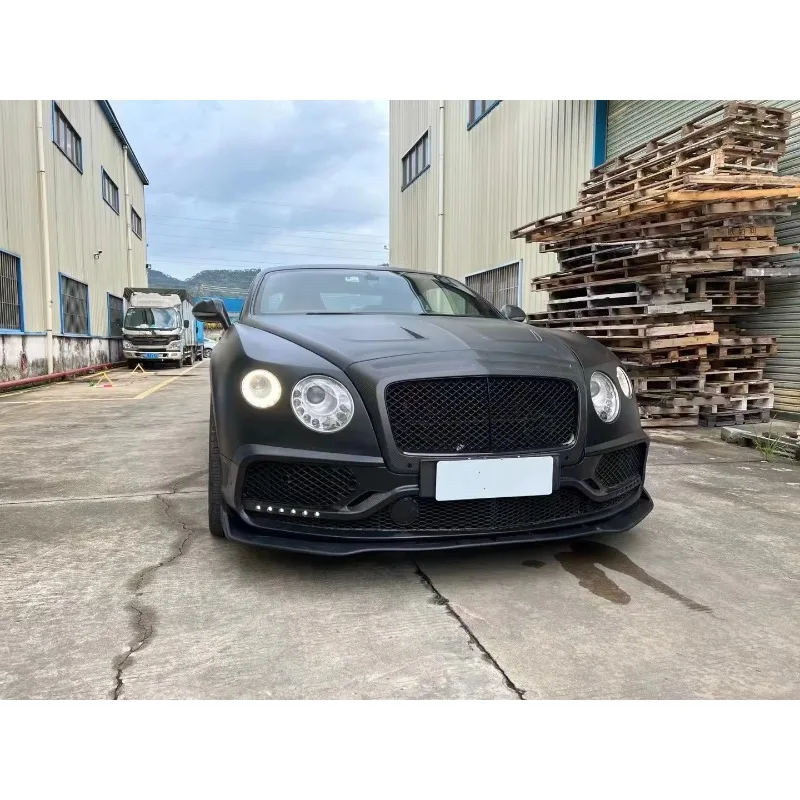 Continental GT Generation Convertible New Body Kit 2012-2017 Upgrade MSY Style Carbon Fiber Bumper Side Skirts Diffuser