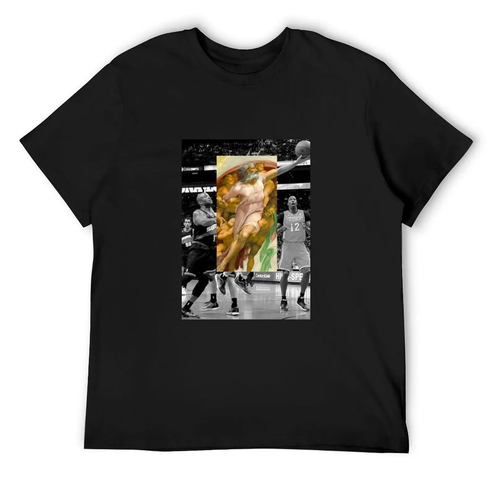 

Layup Basket Art Creation T-Shirt anime blue archive Anime t-shirt t shirts for men cotton