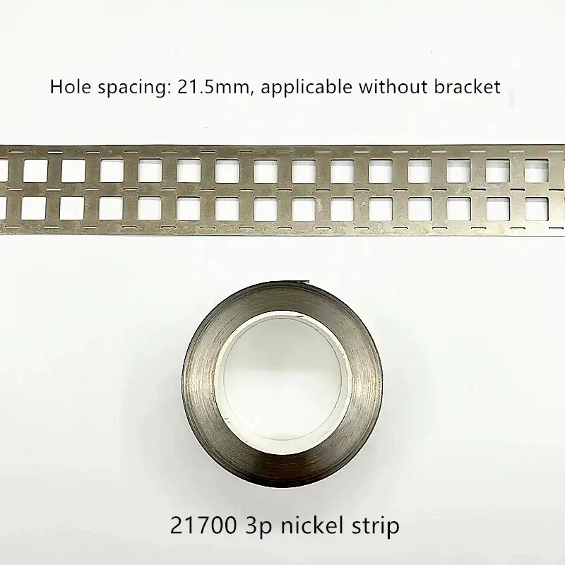 1Meter Center Distance 21.5mm Nickel Strip Lithium Battery Nickel Strips For 21700 Battery Pack Spot Welding Nickel Belt