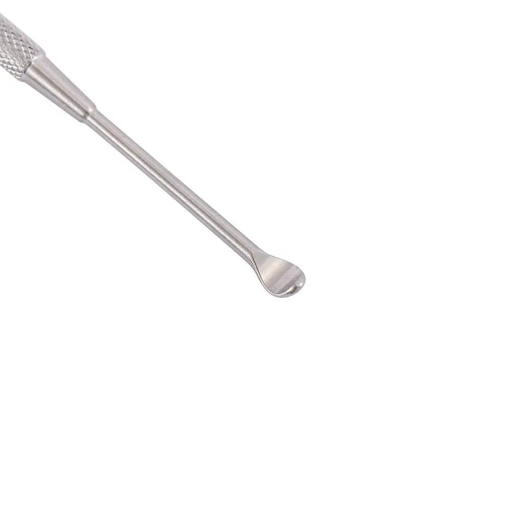 Curette limpador de ouvido limpadores de cera de ouvido 2 em 1 ferramenta de seleção de cera de ouvido espiral palheta de orelha de aço inoxidável de ponta dupla