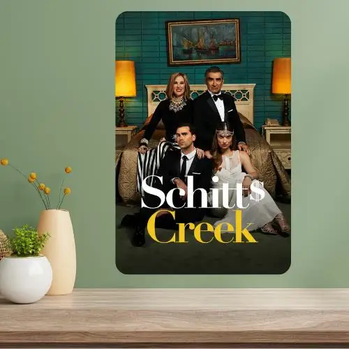 Schitt's Creek Classic TV Show Metal Poster Sign
