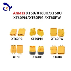 1Pair Amass XT60 XT60H XT60U XT60PB XT60PM XT60PW Gold Plated Banana Head Connector Plugs
