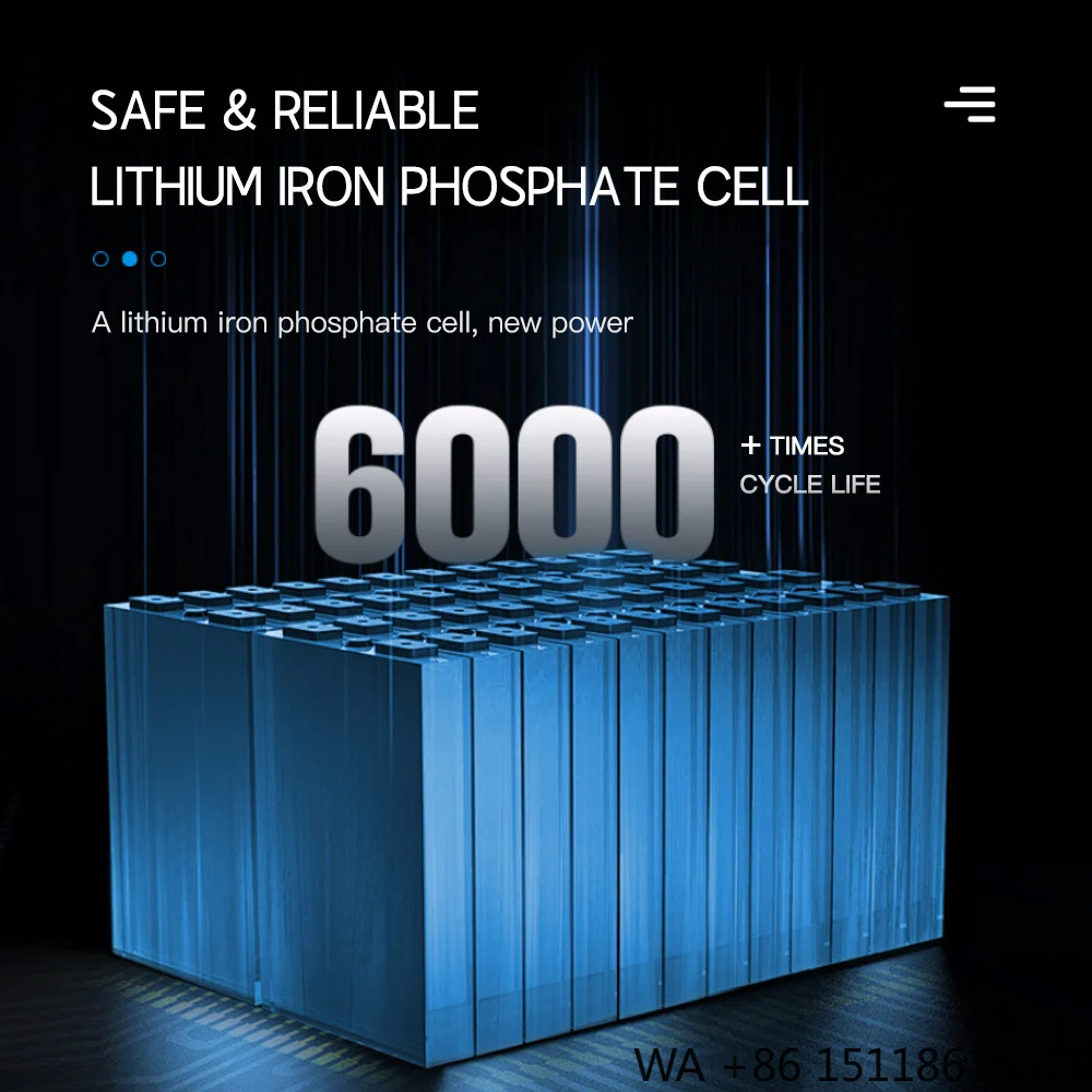 Srsolar 5KW 230V Hybrid Grid Inverter ESS 51.2V 400Ah Stackable LiFePO4 Battery CAN IP20 All-In-One Home Solar Power System