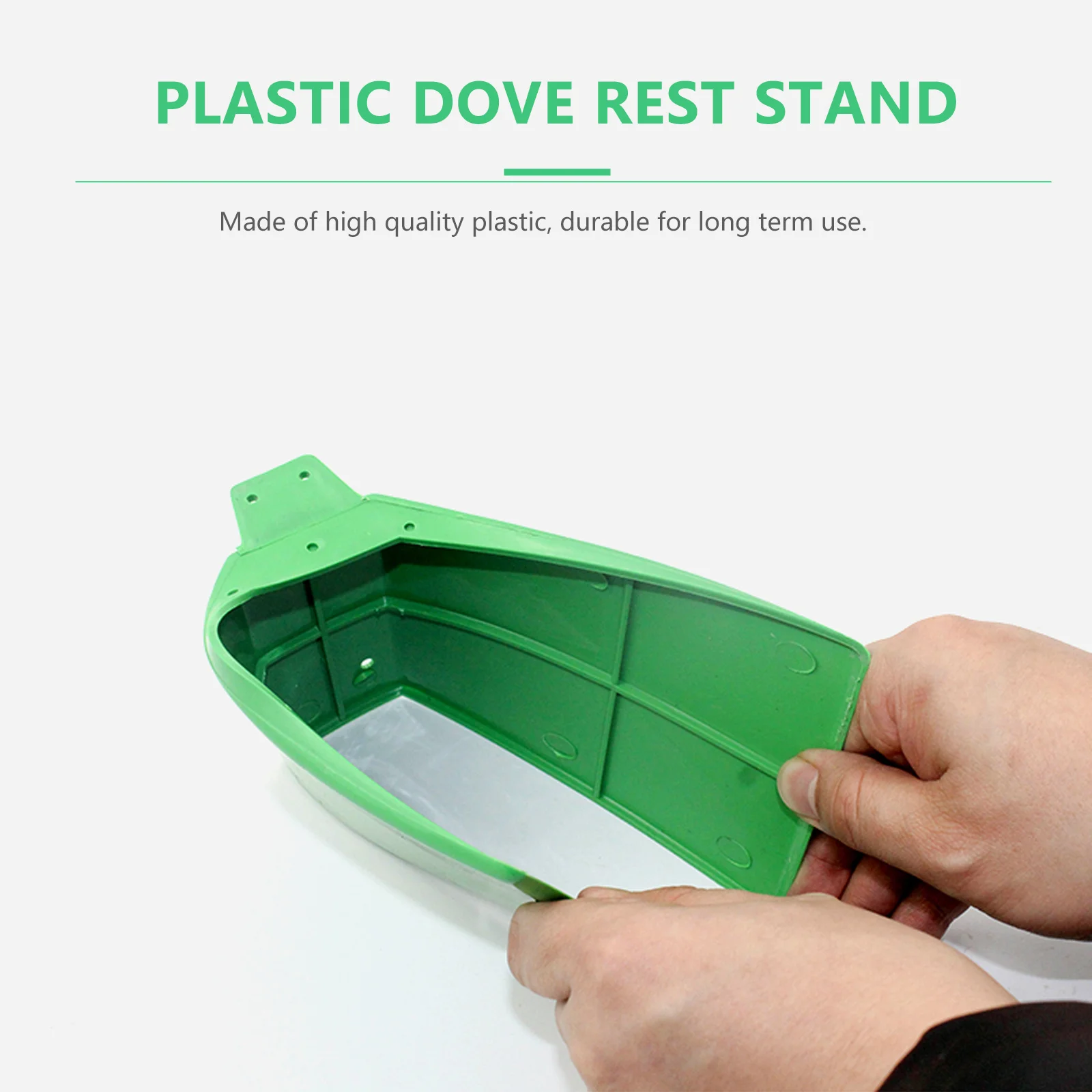 

10Pcs Premium Plastic Pigeon Perch Stand Pigeon Rest for Active Play and Comfortable Roosting Bird Supplies