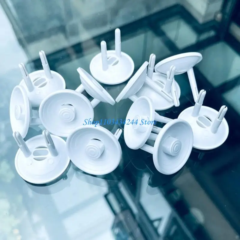 10 個チャイルドプルーフヨーロッパソケットカバーベビー安全コンセントプロテクター防塵