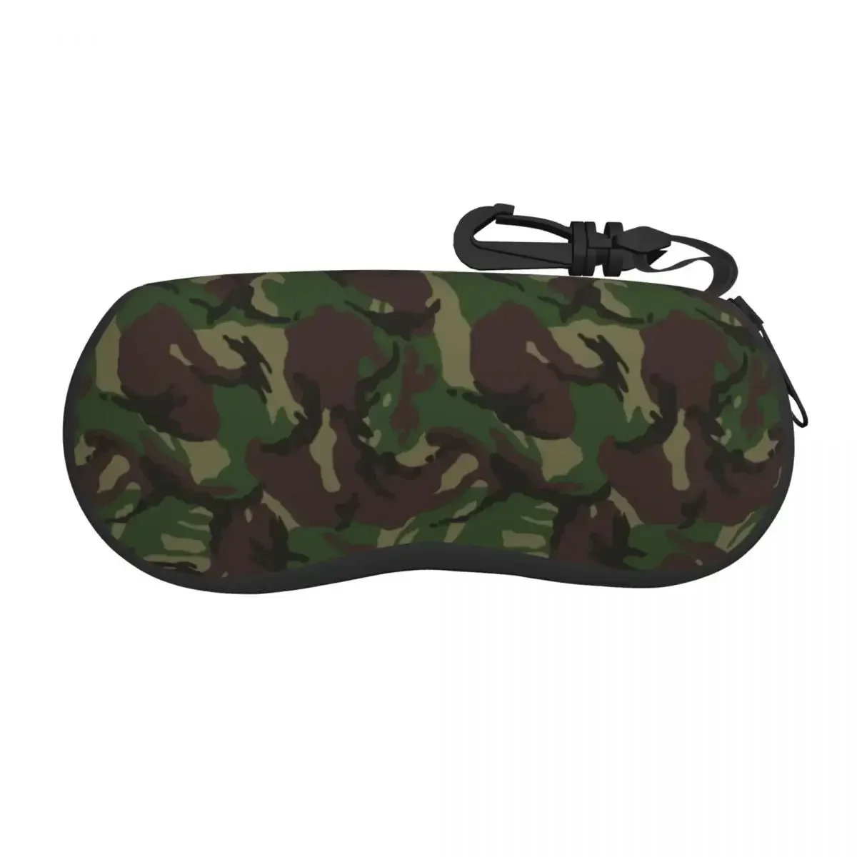 Camo Shell Glasses Case Military Camouflage Eyewear Storage Box Outdoor Travel Portable Anti-Pressure Sunglasses Case Pouch