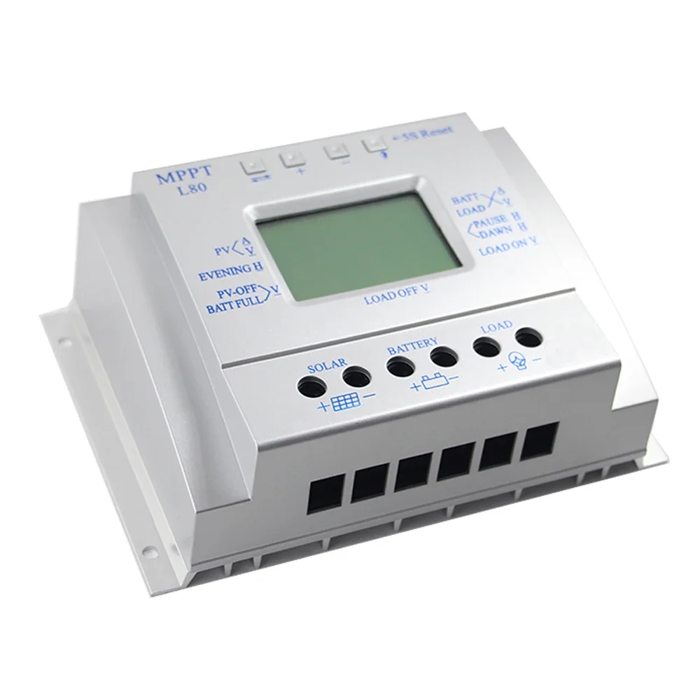 

PWM 10A 20A 30A 40A 60A 80A Solar Charge Controller 12V/24V 0-Layer Pricnciple Solar Controller