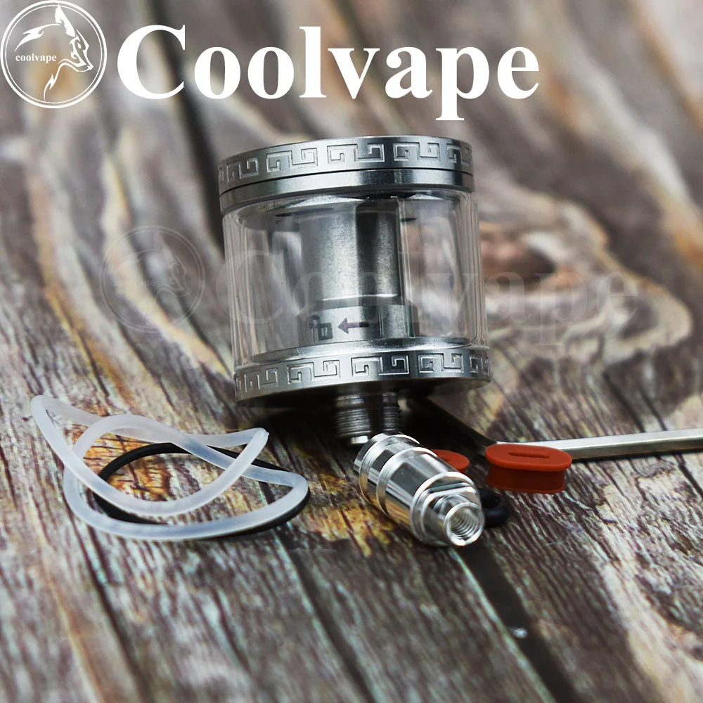 Wolfcoolvape 510 Adapter for 24mm Vape Tanks, RDA/RTA Accessories, 304 Stainless Steel, 4ml Capacity Juice Tank Adapter