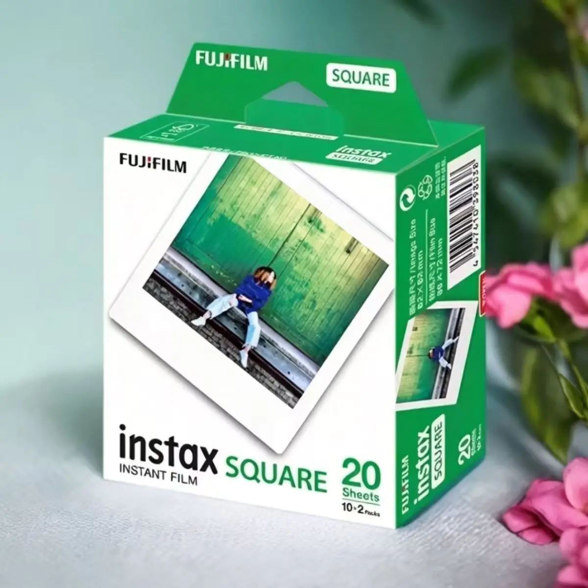 Fujifilm Instax Square White Edge Classic Films Photo Paper 10 20 80 100 Sheets for Instax SQ1 SQ6 SQ20 Instant Camera Share SP