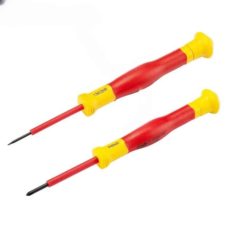 

- Insulated micro screwdriver VDE screwdriver tool, disassembly repair screwdriver small small screw