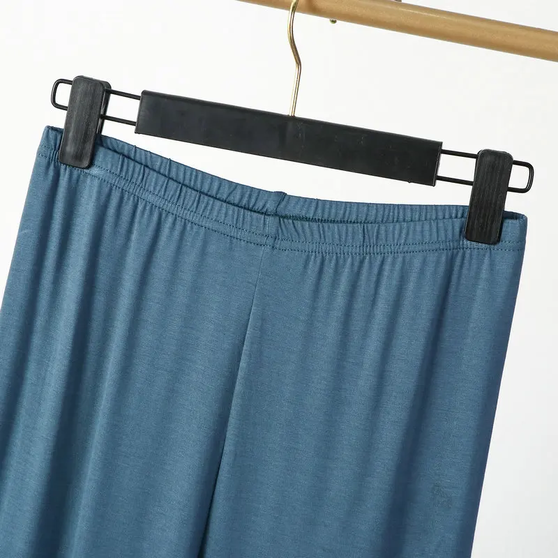 Xl bis 8xl Sommer modale Leggings Waden länge hohe Taille große Stretch lässig abnehmen grundlegende kurze Hosen Schlaf hose