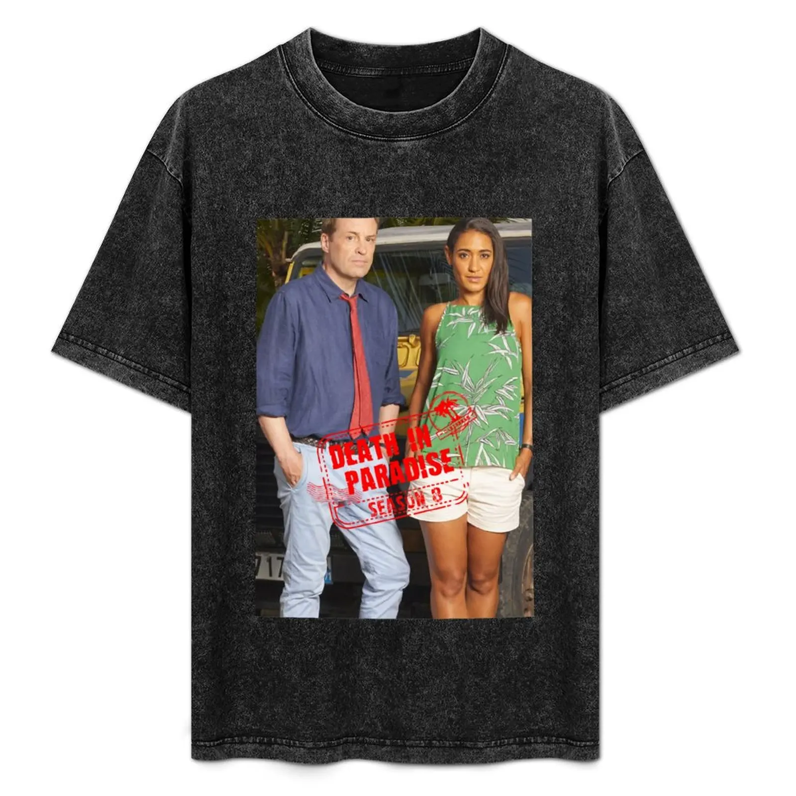 A Mysterious Magazine Little Richard Death In Paradise Bbc Season 8 Berghain T-Shirt summer tops oversized t shirt mens clothing