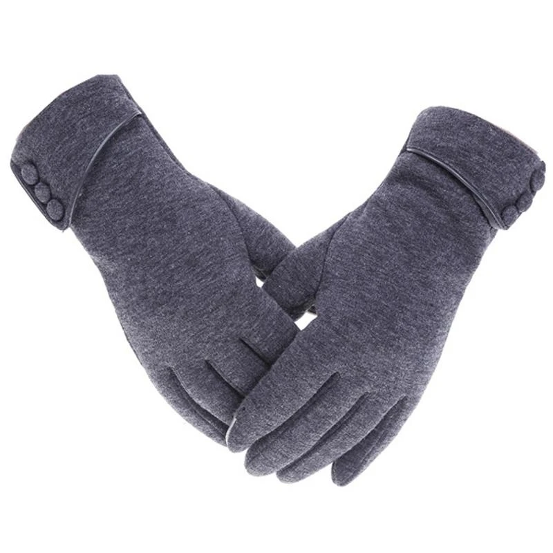 Practical Women Winter Gloves Warm Touchscreen Windproof Gloves Soft Fleece Liner for Girls Ladies Winter Outdoor Using