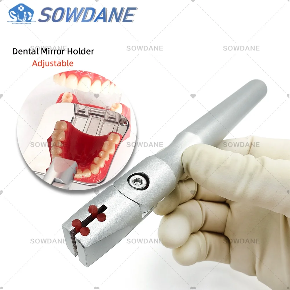 

Dentistry Odontologia Orthodontic Oral Care Photography Dental Mirror Holder Mouth Mirror Gripper Metal Materials