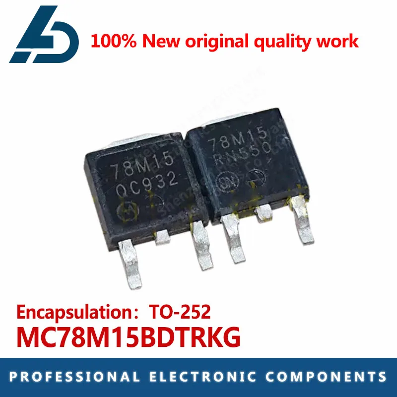 10PCS/LOT MC78M15BDTRKG 78M15G TO-252 Linear regulator