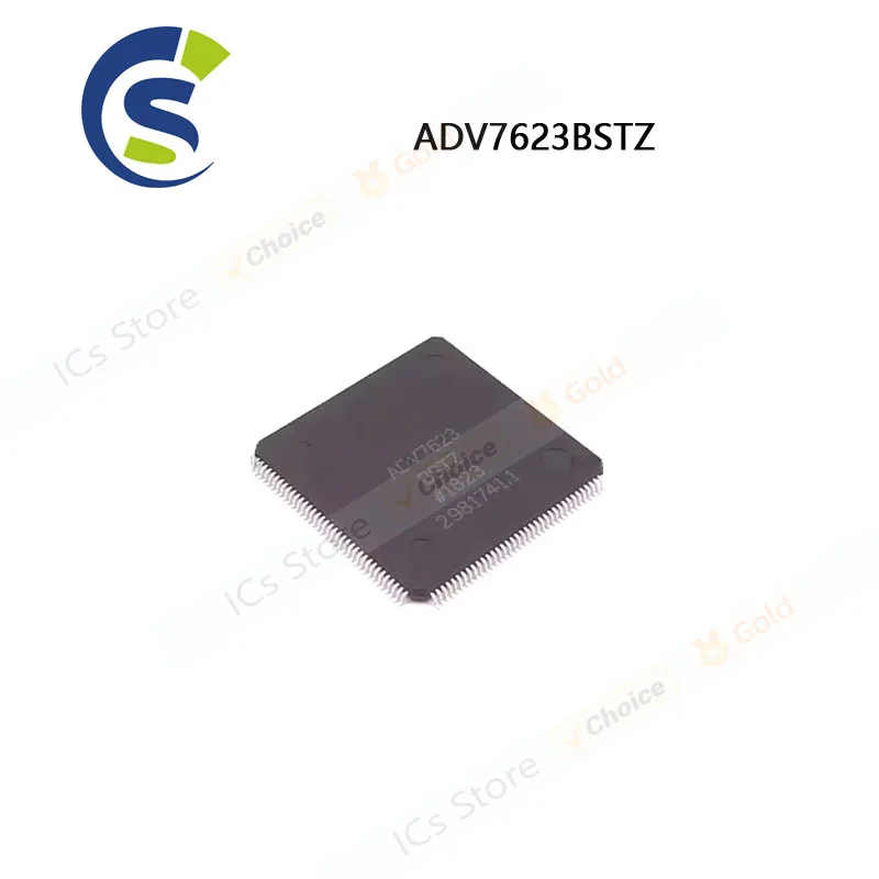 2PCS 5PCS New ADV7623  ADV7623 BSTZ QFP-144 Chipset ADV7623BSTZ