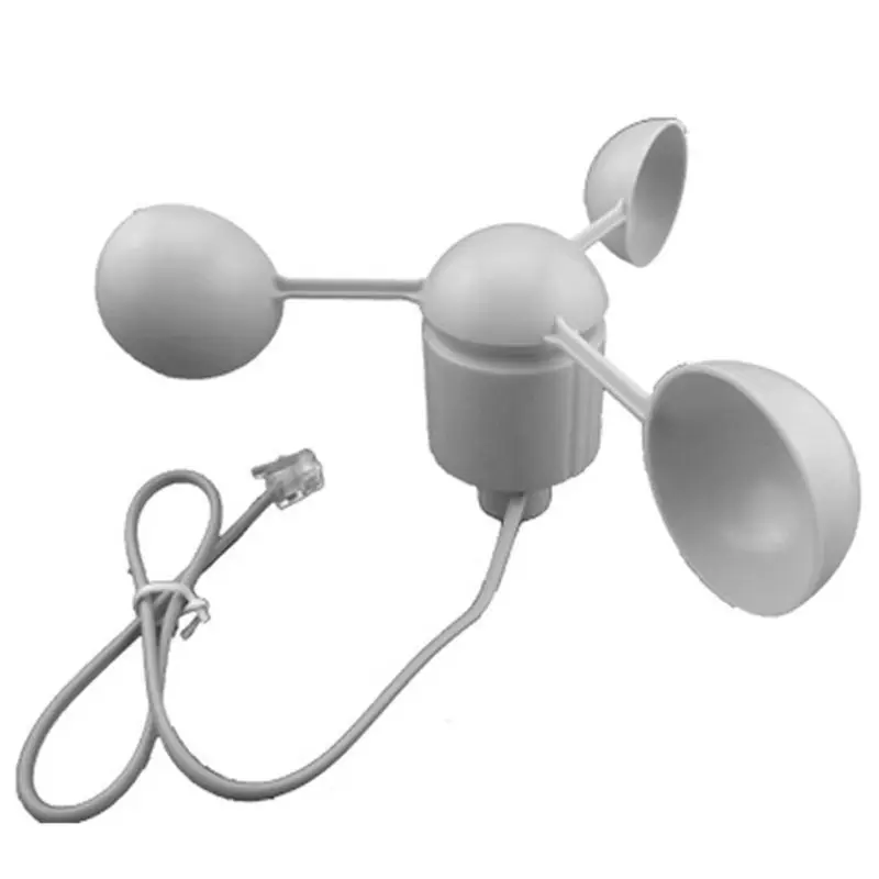 Anemómetro de WH-SP-WS01, instrumento de medición de velocidad del viento, accesorios meteorológicos, se adapta a Misol Anemomet