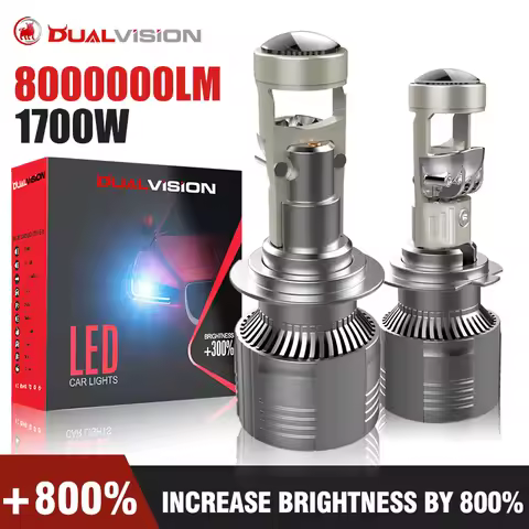 H7 H4 H11 LED Projector Lens Headlight H8 9005 HB3 9006 HB4 Car Bulb 6000K Canbus Turbo High Power Mini Auto/Moto Lamp Mini Lens