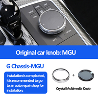 Crystal gear handle accessories Knob start button volume button cable for BMW 3 5 6 7 series x3 x5 f30 g15 f01 g20 g05 g28 g30