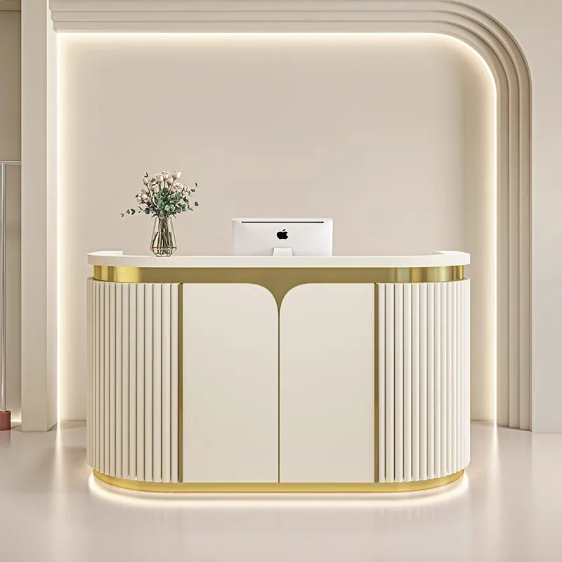 

Beauty salon Bar checkout page Simple modern clothing store Women's clothing store Small counter Yoga studio Reception desk