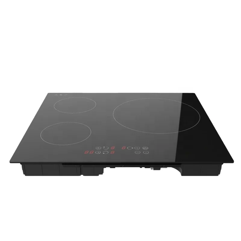 Hot sale Induction Cooker ultra Slim Electric Stove 3 burner Touch Control for Wholesale Black Color