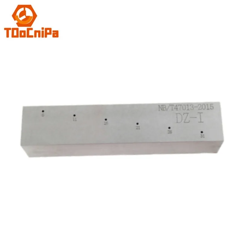 DZ-1 Ultrasonic Flaw Detection Standard Test Block NB/T47013-2015 Industrial Flaw Detection Test Block Flaw Detector Test Block