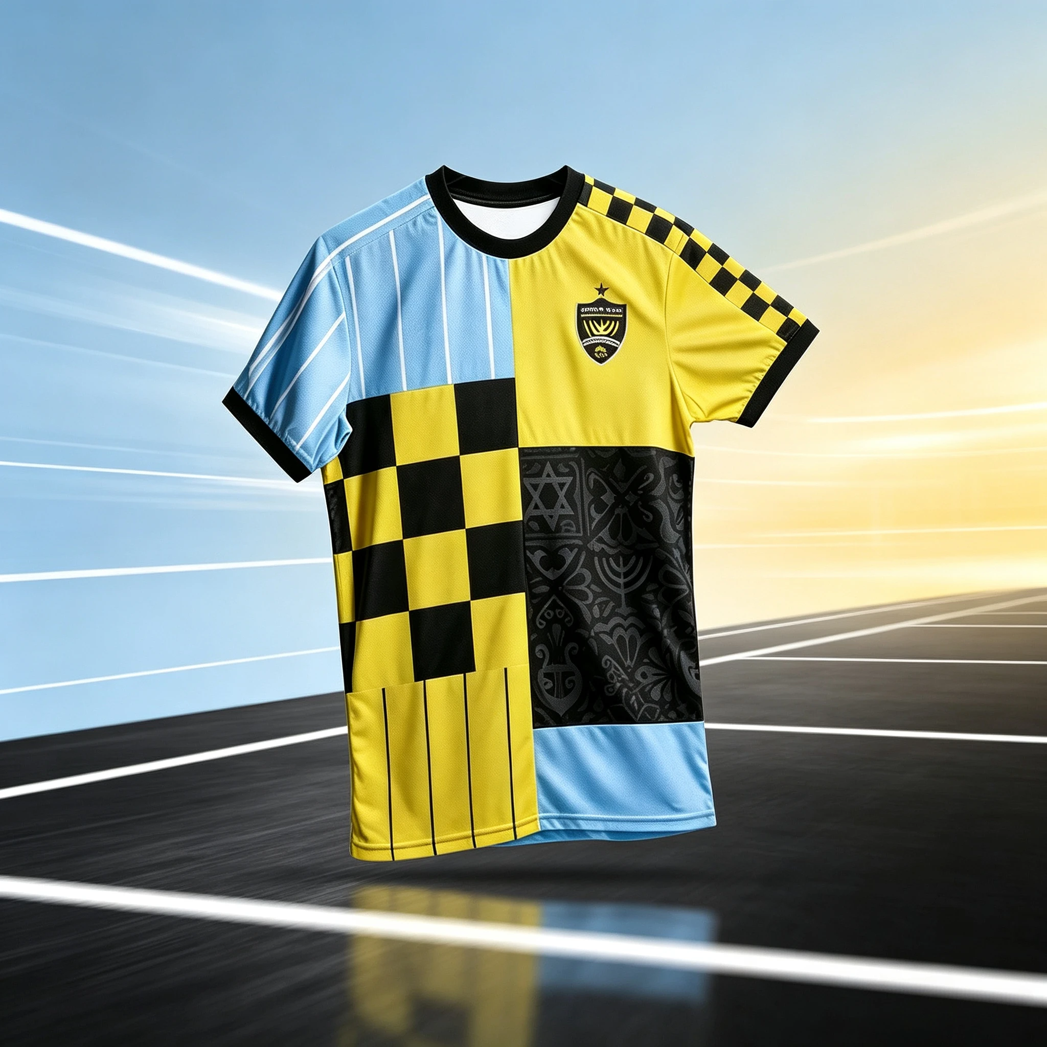 Hot Israel Beitar Jerusalem Jersey Summer Adult & Children's Quick-Dry Breathable Sports T-shirt Men's & Women's Training Wear