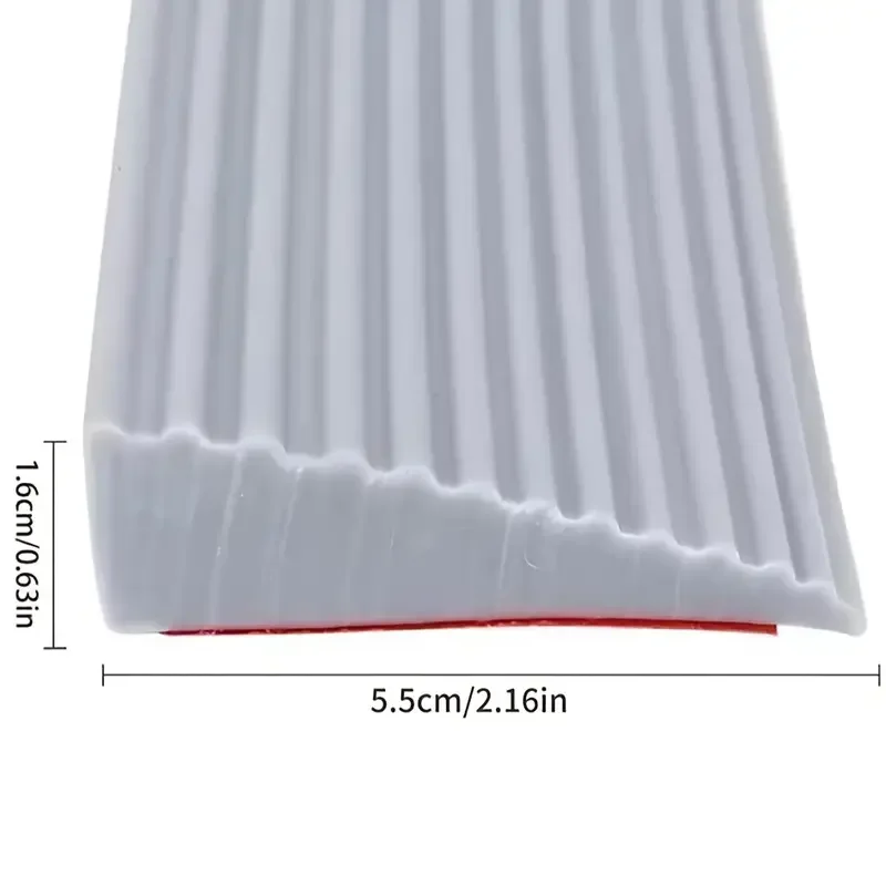 1 peça almofada de rampa multiuso de 80cm/31.49 polegadas-autoadesivo, durável, antiderrapante, adequado para robôs de varredura, carrinhos de compras