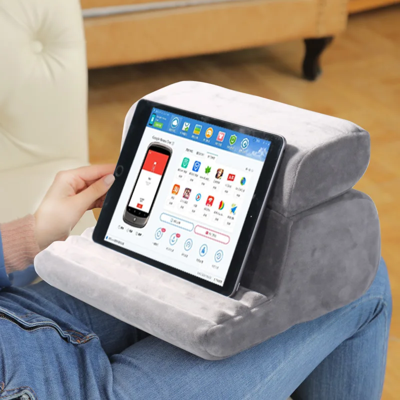 Pillow Tablet Computer Holder Pad Pillow Mobile Phone Tablet Holder Pillow