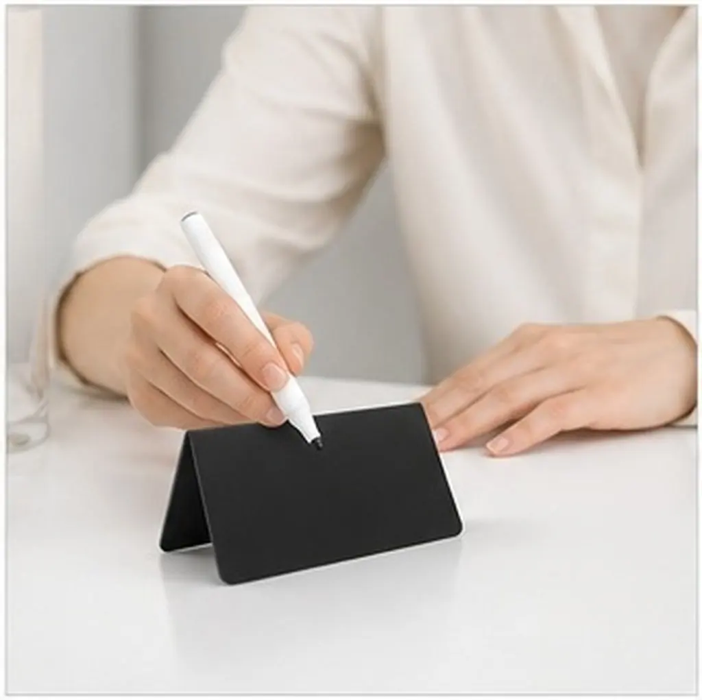 10Pcs Table Chalkboard Sign Board Erasable Mini Blackboard for Wedding Menu Table Number Food Label Party Restaurant Message