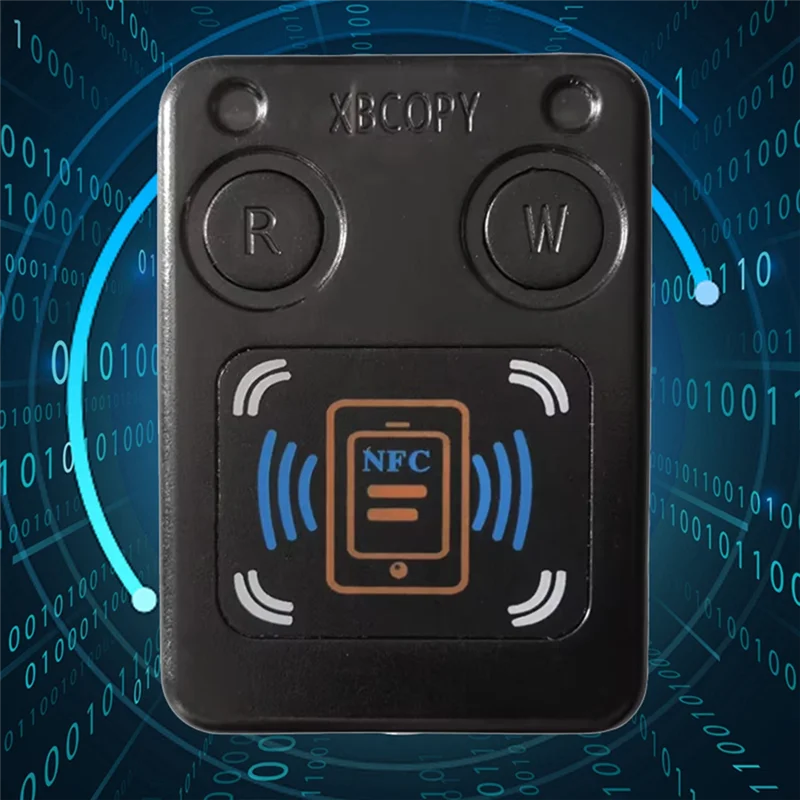

A69Z NFC RFID Smart Chip Card Reader Copier +UID Keychain IC 13.56Mhz 125Khz 250Khz 375Khz RFID Token Clone Duplicator