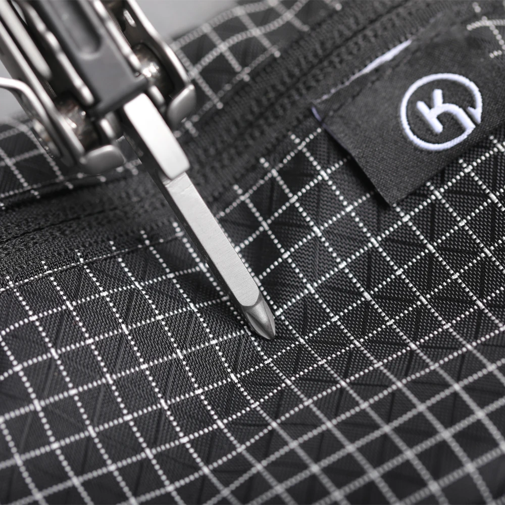 Kosibate Gridstop Dompet Dompet Koin Kantong Ritsleting Ultraringan dengan Organizer Ritsleting YKK untuk Mendaki, Backpacking, dan Perjalanan